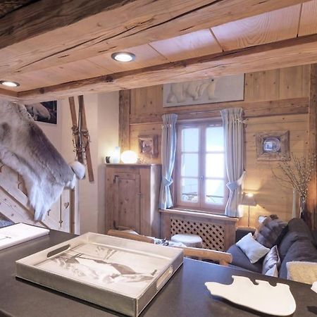 Ferienwohnung Duplex Chaleureux Au Coeur De Megeve 2 P Exterior foto
